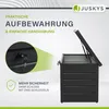 Juskys Metall Aufbewahrungsbox Limani 380 Liter - Outdoor Produktbild-Vorschau 4