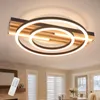 ZMH LED Deckenlamape 34W Holz Deckenleuchte Dimmbar 55CM Produktbild-Vorschau 1