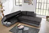 Ecksofa-Dauerschläfer Doppelbett Federkern Bettkasten Couch Produktbild-Vorschau 3