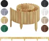 be4nature Bordure de jardin bois flexible 10 x 200 cm brun Voir les images du produit 1