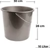 Vielseitige Haushaltseimer 10l 3er-Set mit Metallgriff, Produktbild-Vorschau 2