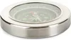 A close-up, slightly angled view of a metal compass on a white background. Náhľad obrázku produktu