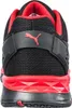 The back view of a black and red Puma shoe. Anteprima dell’immagine prodotto
