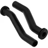 Two black rubber vacuum hoses are shown against a white background. Produktbild-Vorschau