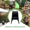FCH Kempingový varič Kempingový varič na drevo 27 x 27 x 34 Náhľad obrázku produktu 5