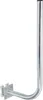 PremiumX 30cm Wandhalter 70cm Mast Ø 38mm mit Schellen Produktbild-Vorschau 1
