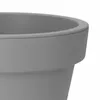 Kunststoff Pflanzkübel L rund Ø 48 cm - hellgrau - Produktbild-Vorschau 4