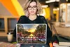 MuchoWow® Laptop Aufkleber Sticker Cover Amsterdam - Blumen Produktbild-Vorschau 5