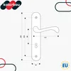 KOTARBAU® Maniglia per porte interne BB Maniglia 90 mm Anteprima dell’immagine prodotto 3