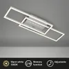 LED ceiling light with LED dots, aluminium, 1xLED/ Produktbild-Vorschau 2