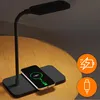 LED Schreibtischlampe Schwarz mit 15W Induktionsladegerät, Produktbild-Vorschau 3