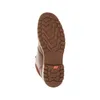 The sole of a brown leather boot is shown against a white background. Produktbild-Vorschau
