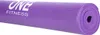 A rolled-up purple yoga mat with the 'ONE FITNESS' logo on it. Podgląd zdjęcia produktu
