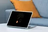 MuchoWow® Laptop Aufkleber Sticker Cover Frau - Gold - Produktbild-Vorschau 4