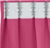 Tende Blackout con Anelli 2 pcs Rosa Vivo 140 x 140 cm Anteprima dell’immagine prodotto 5