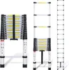 TolleTour 4,4m Silber Teleskopleiter Aluleiter Stehleiter Produktbild-Vorschau 1