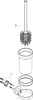hansgrohe Logis Portascopino WC versione universale da Anteprima dell’immagine prodotto 3
