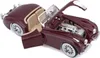 Model Jaguar XK 120 Roadster bordowy Skala 1:24 BBurago Podgląd zdjęcia produktu 6
