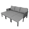 Merax Gartenmöbel-Set 3-Sitzer Outdoorsofa, Produktbild-Vorschau 11