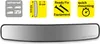 HEYNER® Panoramatické zrkadlo 430 x 80 mm univerzálne Náhľad obrázku produktu 1