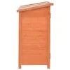 Garten-Geräteschuppen 128x42x91 cm Holz Produktbild-Vorschau 5