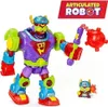 A colorful toy robot and a smaller version of the robot are displayed against a white background, with a marketing banner above. Náhľad obrázku produktu