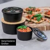 Moritz & Moritz 3x Porzellanschüssel Schwarz Produktbild-Vorschau 7