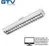 GTV - LED Rasterleuchte 2x120cm T8 Anbau - Leuchten Produktbild-Vorschau 2