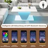 Merax Table basse en forme de V avec éclairage LED, design Voir les images du produit 5