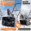 1400W Akku-Schneefräse mit 2 Akku | Brushless Motor 6500RPM Produktbild-Vorschau 6