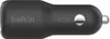 A black car charger with silver accents and branding. Podgląd zdjęcia produktu