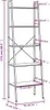 vidaXL Standregal mit 5 Böden Schwarz 56x35x174 cm Produktbild-Vorschau 8