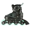 A single black and mint roller skate is shown against a white background. Voir les images du produit