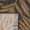 Carpetsale24 Outdoor Teppich Schwarz Natur Jute Optik Rund Produktbild-Vorschau 5