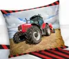Roter Traktor - Wende-Bettwäsche-Set, 135x200 & 80x80 Produktbild-Vorschau 2