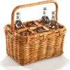 Kobolo Flaschenträger  – aus Rattan – 6 Flaschen – Produktbild-Vorschau 4