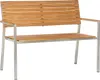 home24 Gartenbank - Teak Massiv / Edelstahl Produktbild-Vorschau 4