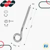 KOTARBAU® Schaukelhaken Schraubhaken M10 170 mm Verzinkter Produktbild-Vorschau 3