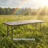 Floordirekt Klapptisch Miyako, Gartentisch klappbar 183x75 Produktbild-Vorschau 5