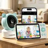 Babyphone Babyphone mit Kamera, 5 inch WLAN Video Babyfon, Produktbild-Vorschau 1