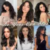 Clip in Extensions 35cm Wellige Braun Haarverlängerung 5PCs Produktbild-Vorschau 6
