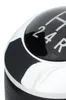 Mazda 3 06-12 Schaltknauf SCHWARZ + CHROM 5-GANG Produktbild-Vorschau 3
