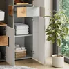 Armadio per il bagno Vicco Eden Grigio 40 x 184.2 cm con 2 Anteprima dell’immagine prodotto 4
