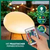 EASYmaxx LED Solarleuchte mit Fernbedienung - 3 kaltweiße Produktbild-Vorschau 7