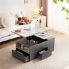 MODFU Couchtisch Wohnzimmertisch Hebbarer(Tischplatte Produktbild-Vorschau 1