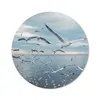 MuchoWow® Mauspad Mousepad Vogel - Meer - Schwarm 20x20 cm Produktbild-Vorschau 1