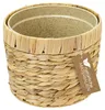 HMF 37280-19CM Nachhaltiger Blumentopf rund geflochten aus nachwachsenden Rohstoffen 19 cm Durchmesser Produktbild-Vorschau