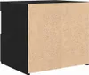 Armadio da Notte Rovere Nero 50 x 40 x 45 cm Legno Anteprima dell’immagine prodotto 9
