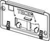A line drawing of a white plastic toilet cistern lid with the brand name 'TECE' printed on it. Produktbild-Vorschau