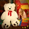 MONZANA® Ours En Peluche Très Douce Avec Noeud Rouge - Voir les images du produit 2